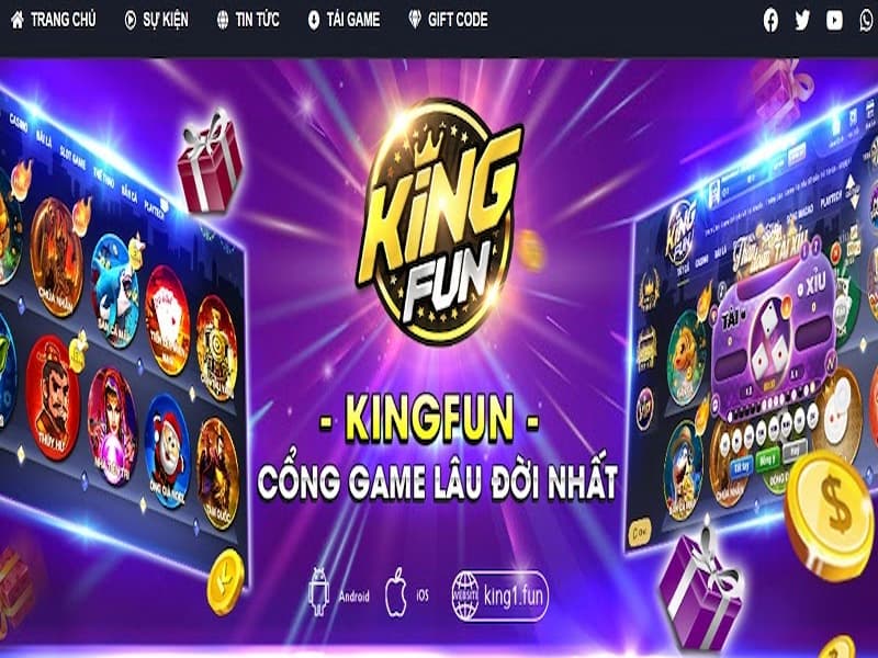 King Fun – Top app game đẳng cấp thời thượng 2024 – Tải Kingfun ( không bị chặn)