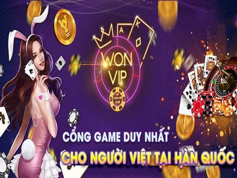 Wonvip -Game bài đổi thưởng hàn quốc – Tải wonvip 2024