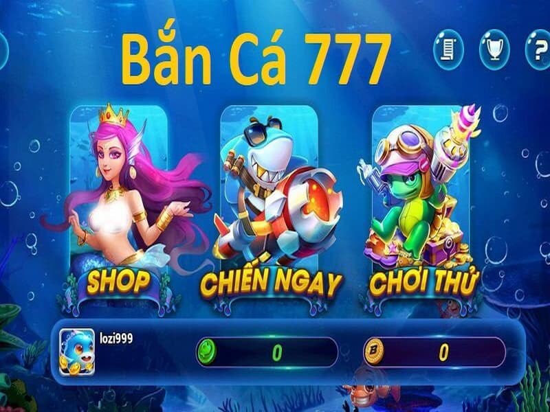 Bắn cá 777 Club – Siêu phẩm bắn cá hàng đầu việt nam hot hiện nay