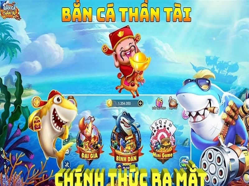 Bắn cá Thần Tài – Sân chơi bắn cá đổi thưởng đẳng cấp thời thượng