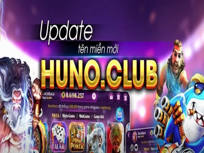 Huno club – Đỉnh cao nổ hũ đổi thưởng 2024 – Link tải Huno xanh chín