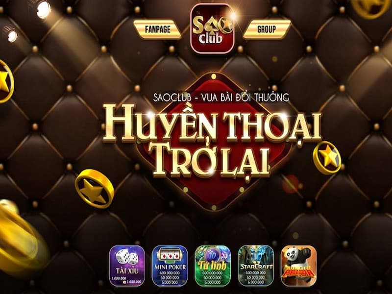 Saoclub – Sân chơi nổ hũ khuyến mãi khủng – Tải sao club mới nhất