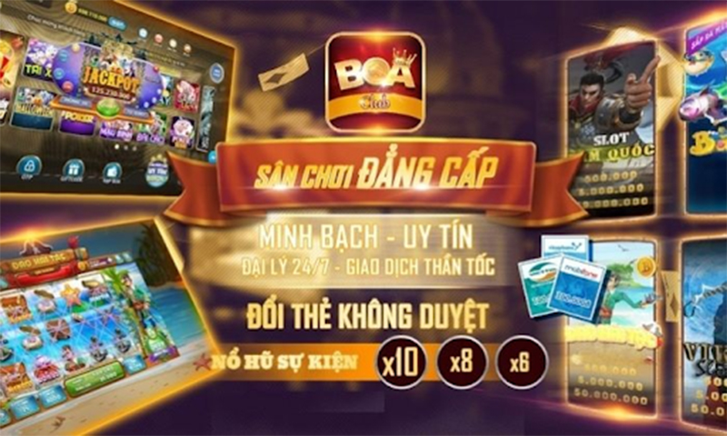 Boaclub – Địa chỉ vàng giải trí đổi thưởng hàng đầu online